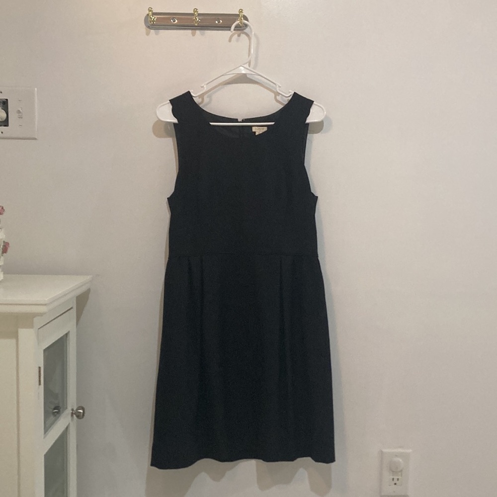 Wool a-line dress